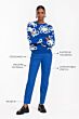 Studio Anneloes Anne Bonded Trousers Royal Blue 
