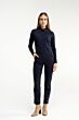 Studio Anneloes Anne Bonded Trouses Dark Blue 