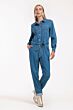 Studio Anneloes Ariane Denim Jumpsuit Denim Blue 