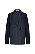 Studio Anneloes Avalon Pinstripe Blazer Dark Blue 