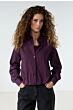Tramontana Balloon Shape Top Aubergine Noir