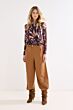 Tramontana Tailored Barrel Fit Trousers Cinnamon