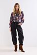 Tramontana Barrel-Fit Denim Trousers Dark Grey 