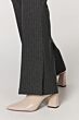 Jansen Amsterdam Beth Flaired Pinstripe Grey 