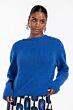 Studio Anneloes Bibi Mohair Cardigan Royal Blue 