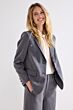 Tramontana Embellished Blazer Graphite Melange 