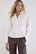 Tramontana Blouse Pleated Waist Offwhite