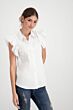 Monari Blouse Volantmouwen
