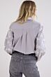 Tramontana Embroidered Blouse Rhinestones 
