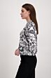 Monari Blouse Paisleypatroon Zwart/Wit