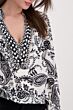 Monari Blouse Paisleypatroon Zwart/Wit