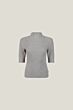 Jansen Amsterdam Bodil Top Grey Melange