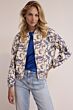 Tramontana Embroidered Bomber Jacket Stone