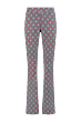 Helena Hart Broek Flair Print Disc Abrikoos 