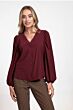 Studio Anneloes Carmilla Blouse Bordo