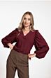 Studio Anneloes Carmilla Blouse Bordo