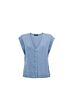 Jansen Amsterdam Chelsie Gilet Blue Grey 