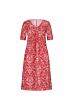 Studio Anneloes Cher Paisley Dress Red/Offwhite