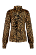 Helena Hart Col Velour Print Benga Camel