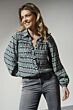 Tramontana Blouse Print Petrols Multicolor 