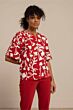 Studio Anneloes Cyra Flower Top Ruby Red 