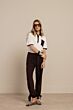 Studio Anneloes Darie Balloon Trousers Espresso