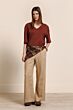 Studio Anneloes Devine Stripe Trousers Camel/Black