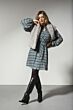 Tramontana Dress Winter Criss Cross Petrols Multi