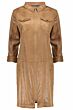 Geisha Dress Zipper Snake Taupe