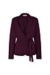 Studio Anneloes Elin Bonded Blazer Blackberry