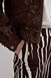 Tramontana Fancy Lace Jacket Chocolate 
