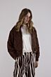 Tramontana Fancy Lace Jacket Chocolate 