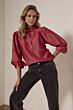 Tramontana Fancy Embroidered Blouse Rosewood