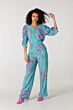 Juffrouw Jansen Fayenne Top Lagoon / Bright Pink