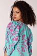Juffrouw Jansen Fayenne Top Lagoon / Bright Pink