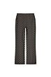 Summum Woman Pants Diagonal Check Jaquard 