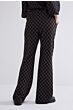 Summum Woman Pants Diagonal Check Jaquard 