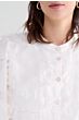 Summum Woman Blouse Fring Fluffly Creme