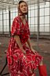 Studio Anneloes Fransje Flower Dress Ruby Red 