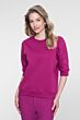 Geisha Sweat Short Sleeve Embriodery Cyclame