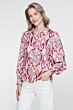 Geisha Blouse Sand / Burgundy