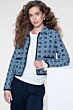 Geisha Jacket Tweed Indigo/Navy