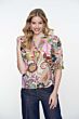 Geisha Top Bloemenprint