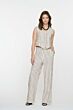 Geisha Linnen Striped Pants 