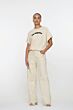Geisha Top San Francisco Sand / Black
