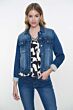 Geisha Jeans Jacket Mid Blue Denim