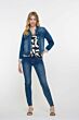 Geisha Jeans Jacket Mid Blue Denim