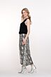 Geisha Jurk Black / Offwhite 