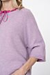 Geisha Pullover 3/4 Sleeve Purple