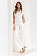 Label Dot Gelia Jeans Gilet Offwhite 